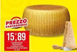 Vantaggio Cash&Carry Parmigiano reggiano classico dop stagionato 14/18 mesi offerta