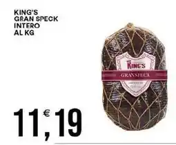 Vantaggio Cash&Carry King's gran speck intero offerta