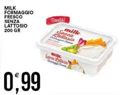 Vantaggio Cash&Carry Milk formaggio fresco senza lattosio offerta