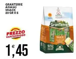 Vantaggio Cash&Carry Granterre asiago snack offerta