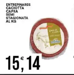 Vantaggio Cash&Carry Entrepinares caciotta capra semi stagionata offerta