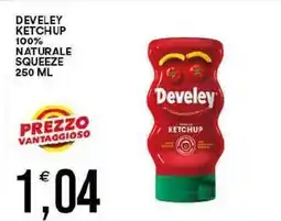 Vantaggio Cash&Carry Develey ketchup 100% naturale squeeze offerta