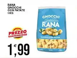 Vantaggio Cash&Carry Rana gnocchi con patate offerta