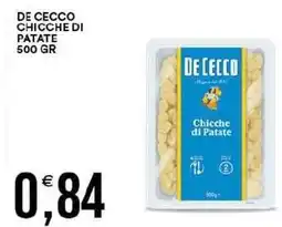 Vantaggio Cash&Carry De cecco chicche di patate offerta