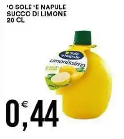 Vantaggio Cash&Carry 'o sole 'e napule succo di limone offerta