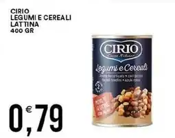 Vantaggio Cash&Carry Cirio legumi e cereali lattina offerta