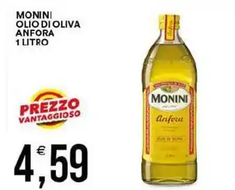 Vantaggio Cash&Carry Monini olio di oliva anfora offerta
