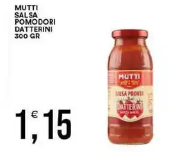 Vantaggio Cash&Carry Mutti salsa pomodori datterini offerta