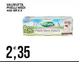 Vantaggio Cash&Carry Valfrutta piselli medi offerta
