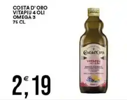Vantaggio Cash&Carry Costa d'oro vitapiu 4 oli omega 3 offerta