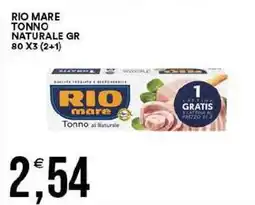 Vantaggio Cash&Carry Rio mare tonno naturale offerta