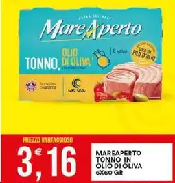 Vantaggio Cash&Carry Mareaperto tonno in olio di oliva offerta