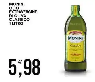 Vantaggio Cash&Carry Monini olio extravergine di oliva classico offerta