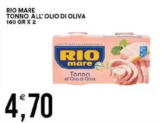 Vantaggio Cash&Carry Rio mare tonno all'olio di oliva offerta