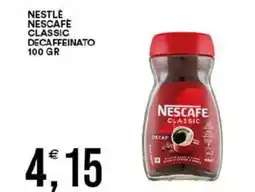 Vantaggio Cash&Carry Nestle nescafe classic decaffeinato offerta