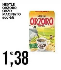Vantaggio Cash&Carry Nestle orzoro orzo macinato offerta