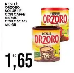Vantaggio Cash&Carry Nestlé orzoro solubile con caffe/ con cacao offerta