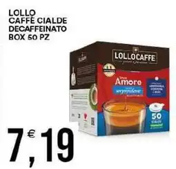 Vantaggio Cash&Carry Lollo caffe cialde decaffeinato box offerta