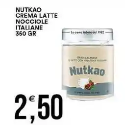 Vantaggio Cash&Carry Nutkao crema latte nocciole italiane offerta