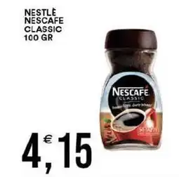 Vantaggio Cash&Carry Nestle nescafe classic offerta