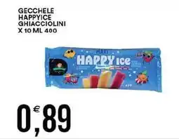 Vantaggio Cash&Carry Gecchele happyice ghiacciolini x 10 offerta