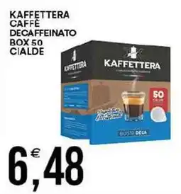 Vantaggio Cash&Carry Kaffettera caffe decaffeinato box 50 cialde offerta