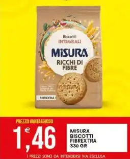 Vantaggio Cash&Carry Misura biscotti fibrextra offerta