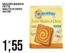 Vantaggio Cash&Carry Mulino bianco fette malto d'orzo offerta