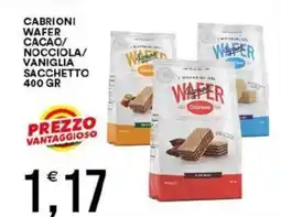 Vantaggio Cash&Carry Cabrioni wafer cacao/ nocciola/ vaniglia sacchetto offerta