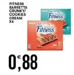 Vantaggio Cash&Carry Fitness barretta crunky/ cookies cream x 4 offerta