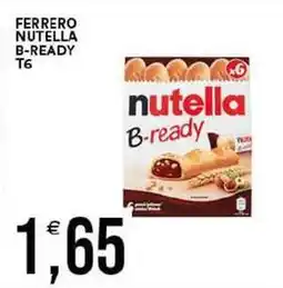Vantaggio Cash&Carry Ferrero nutella b-ready T6 offerta