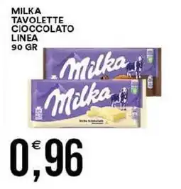 Vantaggio Cash&Carry Milka tavolette cioccolato linea offerta