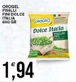 Vantaggio Cash&Carry Orogel piselli fini dolce italia offerta