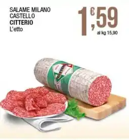 Sidis Salame milano castello CITTERIO offerta
