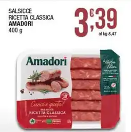 Sidis Salsicce ricetta classica AMADORI offerta
