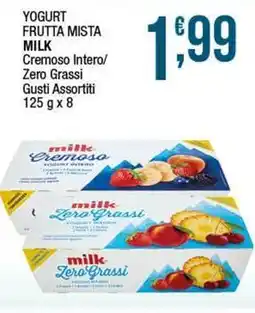 Sidis Yogurt frutta mista MILK offerta