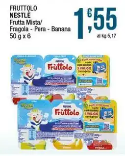 Sidis Fruttolo nestle frutta mista/ fragola, pera, banana offerta