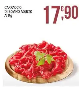 Sidis Carpaccio di bovino adulto offerta