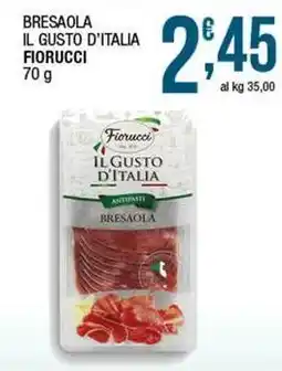 Sidis Bresaola il gusto d'italia FIORUCCI offerta