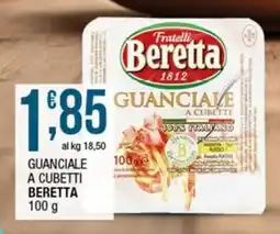 Sidis Guanciale a cubetti BERETTA offerta