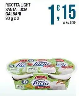 Sidis Ricotta light santa lucia GALBANI offerta