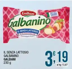 Sidis Il senza lattosio galbanino GALBANI offerta