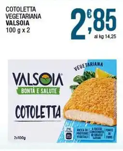 Sidis Cotoletta vegetariana VALSOIA offerta