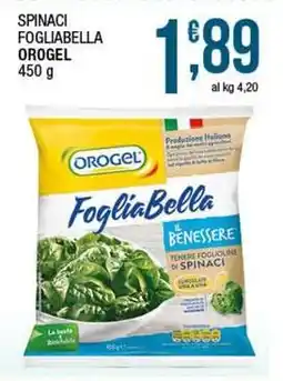 Sidis Spinaci fogliabella OROGEL offerta