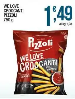 Sidis We love croccanti PIZZOLI offerta