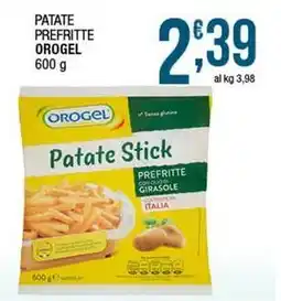 Sidis Patate prefritte OROGEL offerta