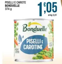 Sidis Piselli e carote BONDUELLE offerta