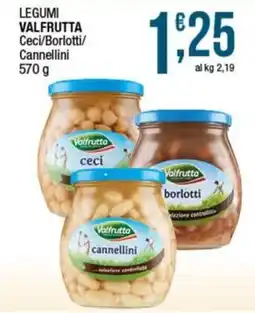 Sidis Legumi valfrutta ceci/borlotti/ cannellini offerta