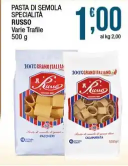 Sidis Pasta di semola specialità RUSSO offerta