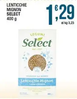 Sidis Lenticchie mignon SELECT offerta